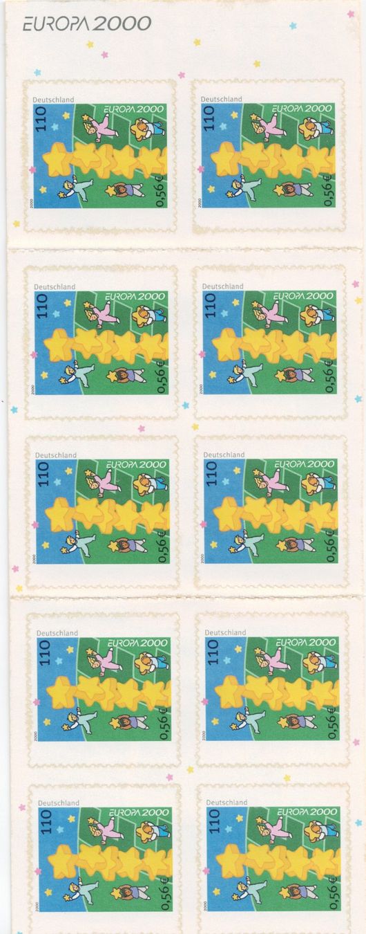 Tous les timbres: BRD 2000, Markenheft 40 und 41 komplett postfrisch – Neuf (Voir description) à Kriens par goofy46 1