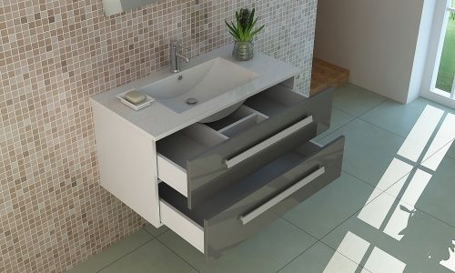 Mobili per bagno: Badmöbel Waschtisch Badset RAPPERSWIL gr – Nuovo e nell'imballaggio originale da Herbertingen venduto da jet-line-e-trade 3