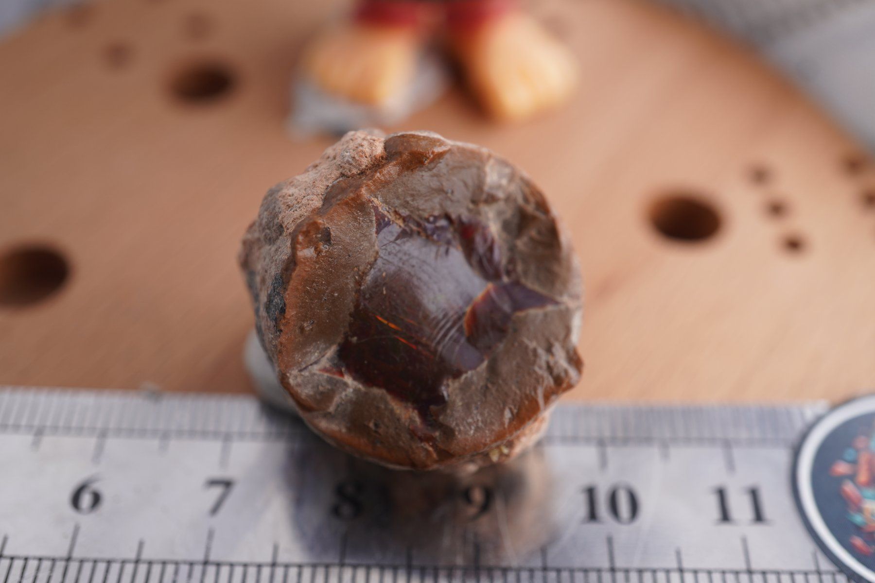 Pietre preziose: Chocolat Opal Nuss   67ct Einzelstück TOPSTONE – Nuovo e nell'imballaggio originale da Eschenbach SG venduto da topstone 2