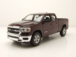 Dodge Ram 1500 Pick Up seit 2019 dunkelrot    1:27 von Welly