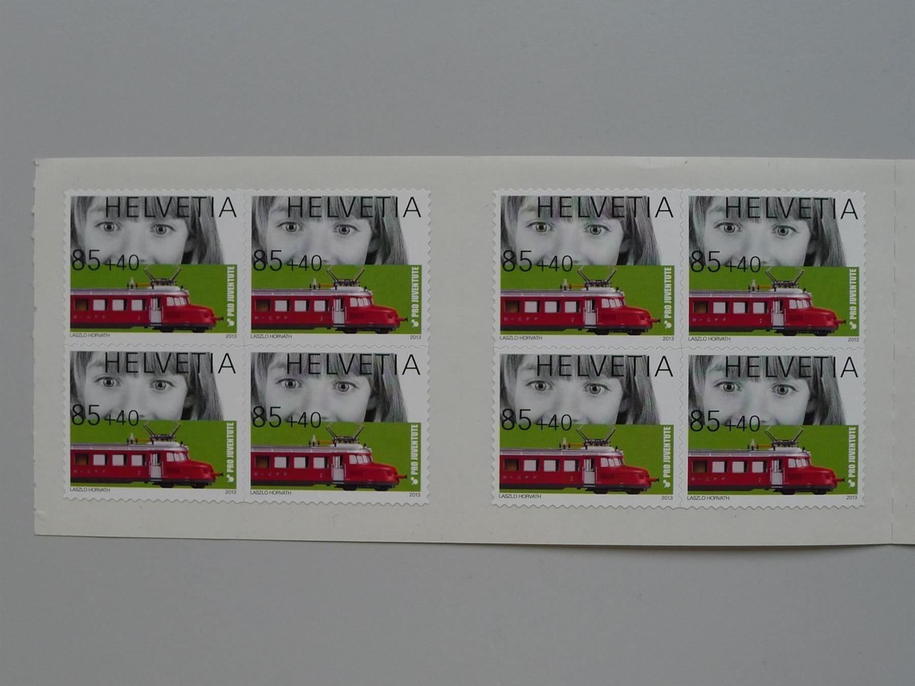 Tutti i francobolli: 2013, PRO JUVENTUTE, J409A Viererblöcke postfrisch ** – Usato da Sursee venduto da Luzernerraute 1