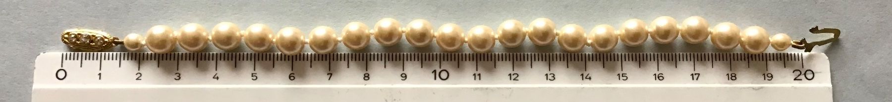 Perle (finte): Perlen Armband mit Sicherheitsverschluss – Nuovo (secondo la descrizione) da Bubendorf venduto da Alpenheidi 3