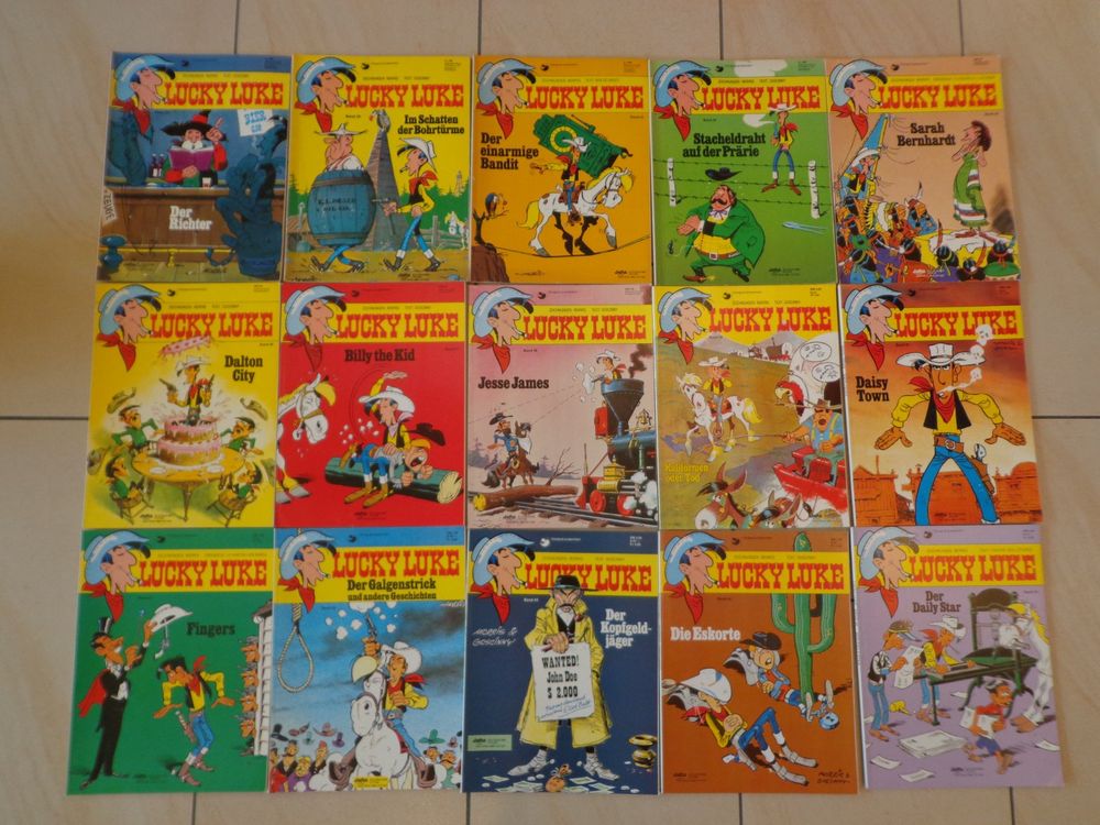 Grosse Serie von Lucky Luke Heften 101 Stück (Gebraucht) in Andeer für