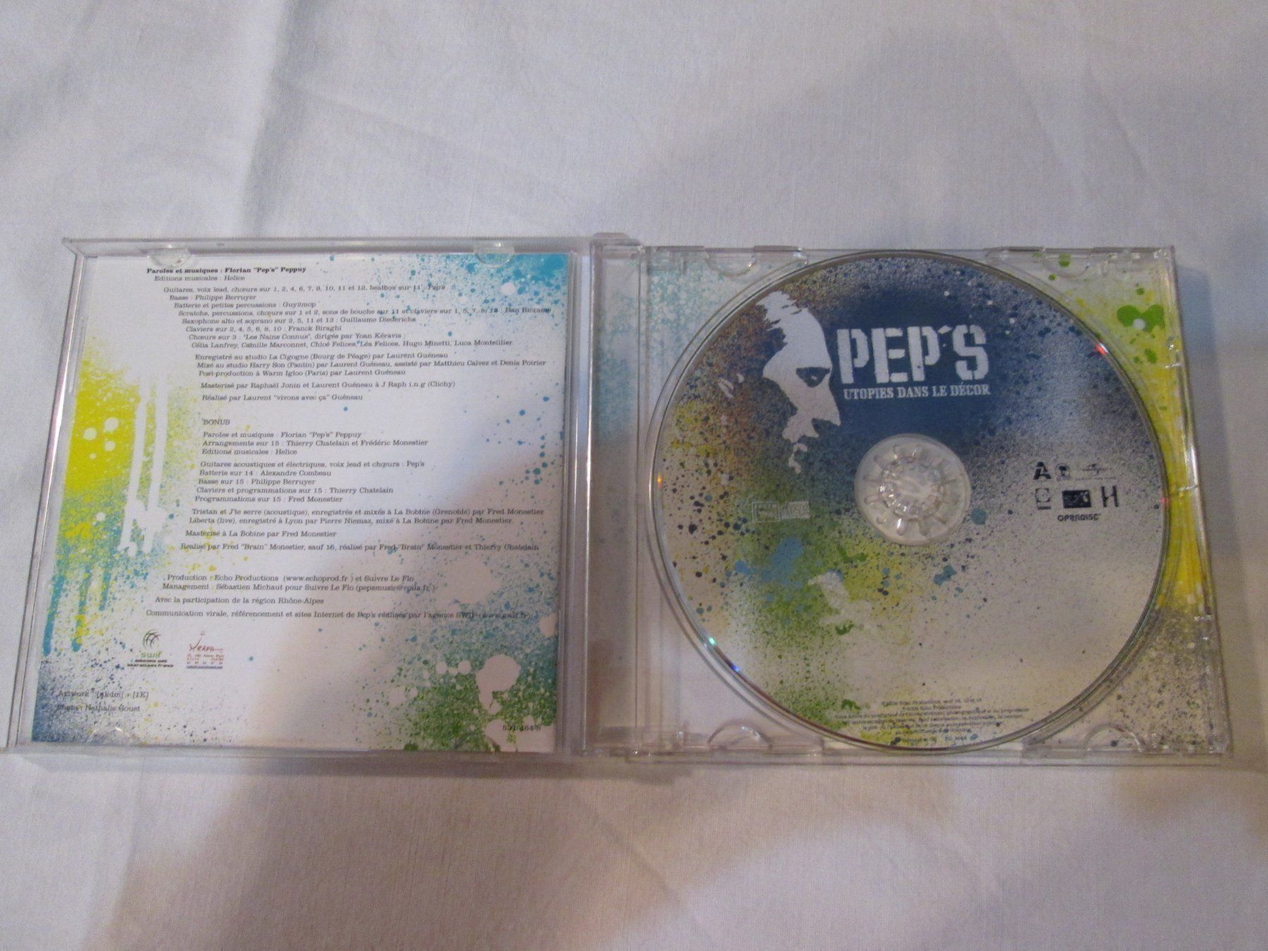 CDs: CD PEP'S - UTOPIES DANS LE DÉCOR – Gebraucht aus la Chaux-de-Fonds von Lampe 1