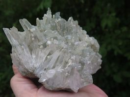 Nadelquarz mit Calcit von Bulgarien 450 gr.