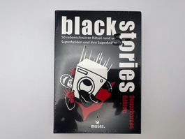 🎲 black stories Superheroes Edition moses Rätsel Karten