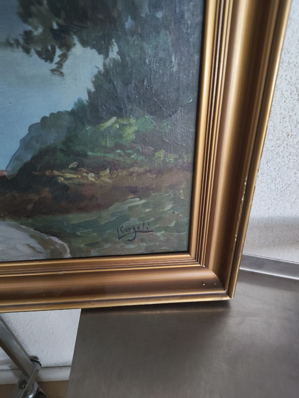 Dipinti: tolles Landschaft billd  – Usato da Menziken venduto da Dragon-Fuchur 1