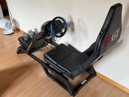 Sim Racing Komplettset – Next Level Racing F-GT + Thrustmast