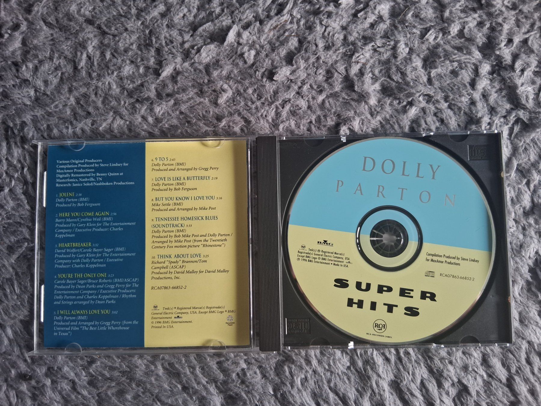 CDs: DOLLY PARTON      SUPER HITS    CD – Gebraucht aus Wetzikon ZH von Ramones01 2