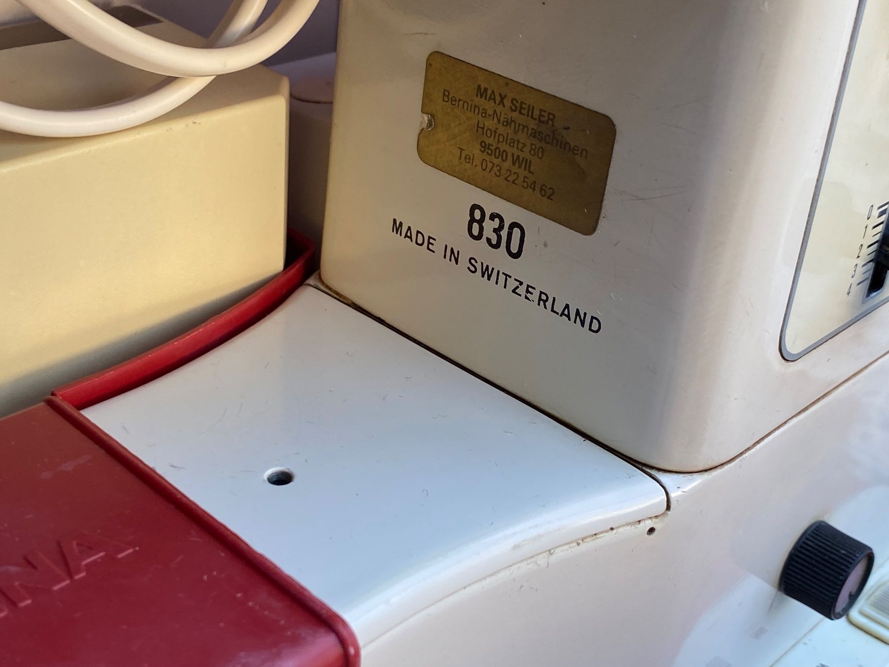 Bernina Macchine da cucire: Bernina 830 Nähmaschine – Usato da Frauenfeld venduto da Peedee-1 4