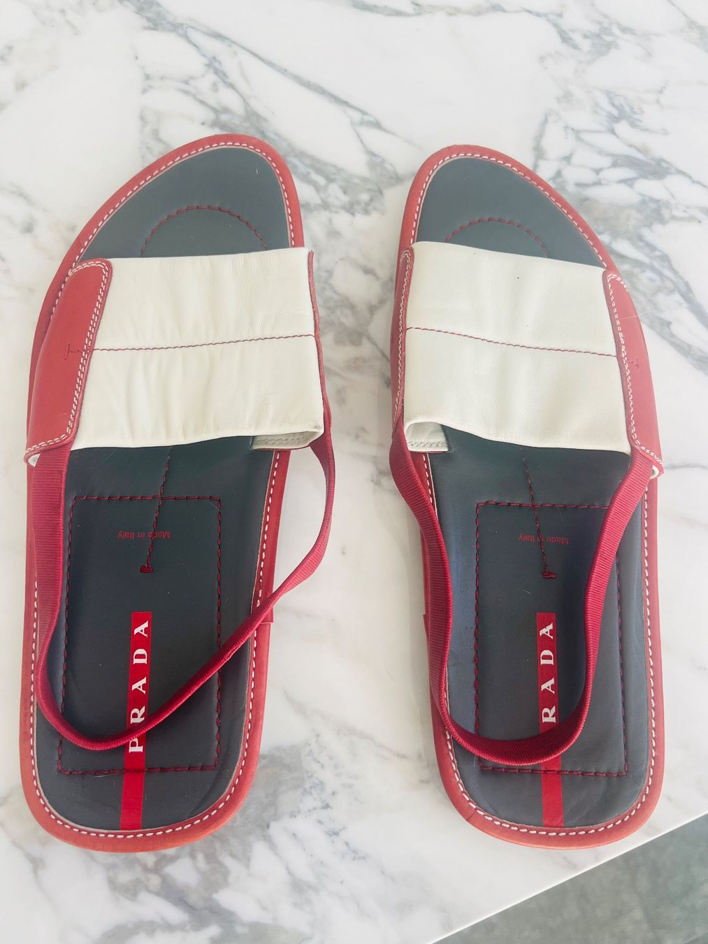 Prada Chaussures hommes: Prada Herrensandale Gr 45 – D'occasion à weggis par Minusio12