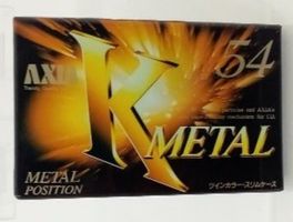 AXIA K-METAL 54 TOP-Type IV-Audio-Tape im Originalzustand!