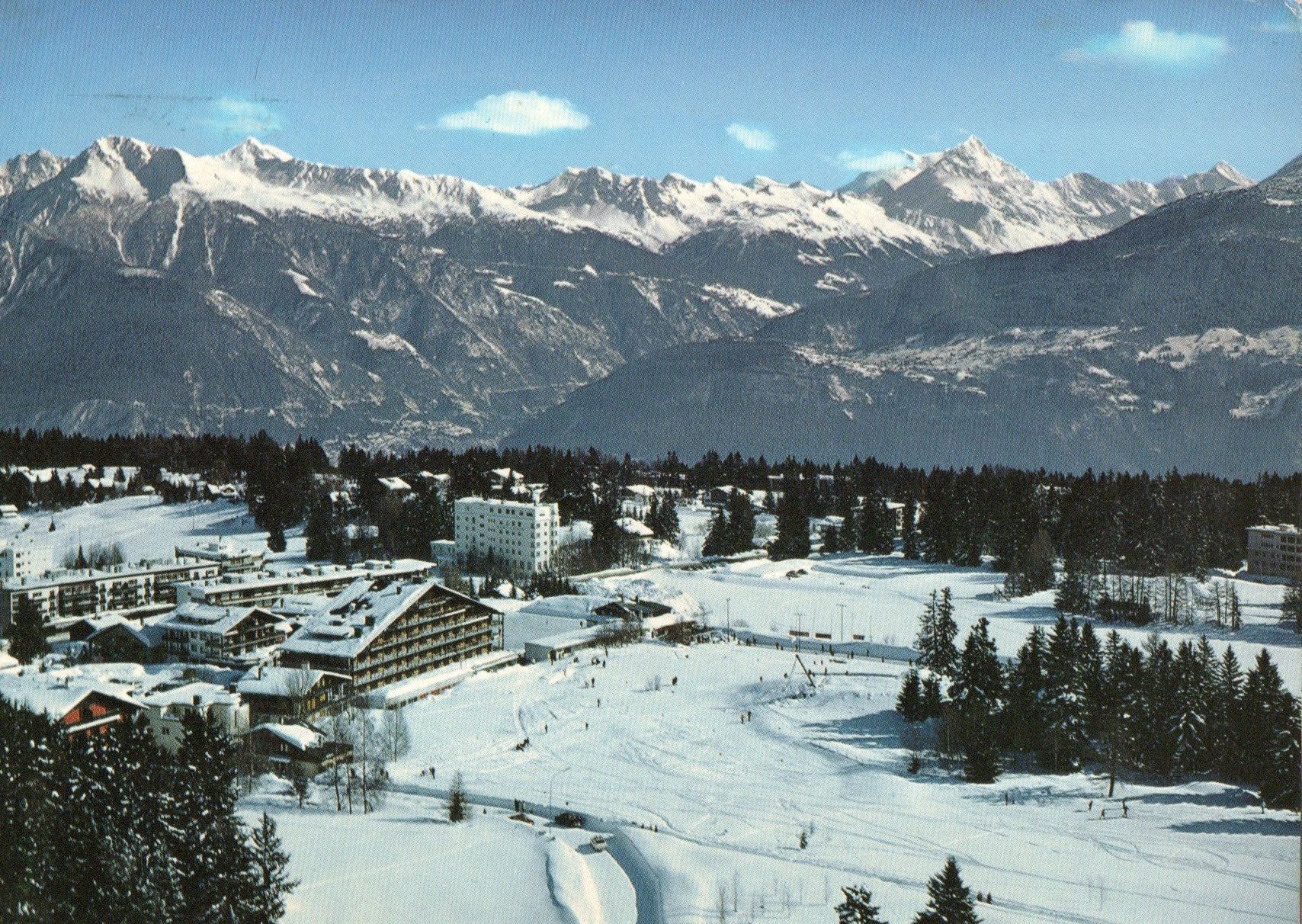 Cartoline postali: Crans s/Sierre – Usato da Melano venduto da pisonsdro