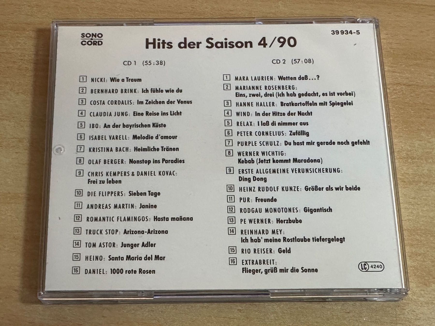 CDs: R6 Various - Hits Der Saison 4/90 - 2 CD – D'occasion à Rikon im Tösstal par Alpenmutz 1