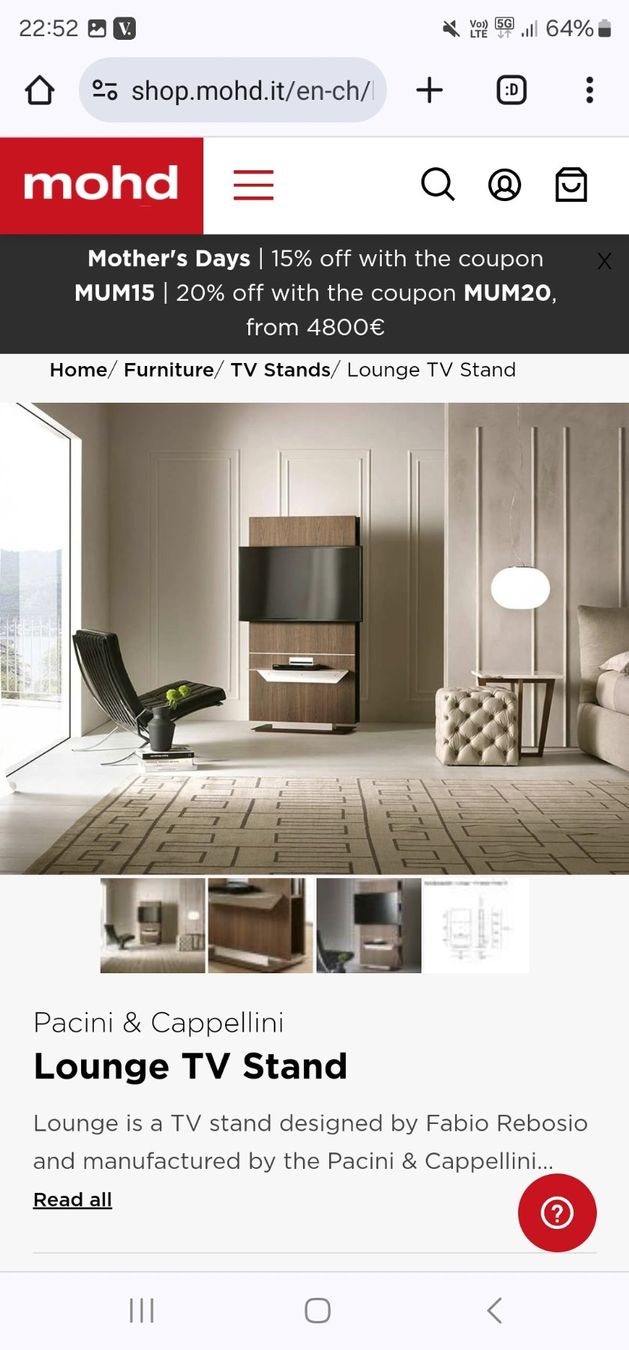 Mobili TV: TV Stand von Pacini & Cappellini – Usato da Siebnen venduto da TomLauVau 6