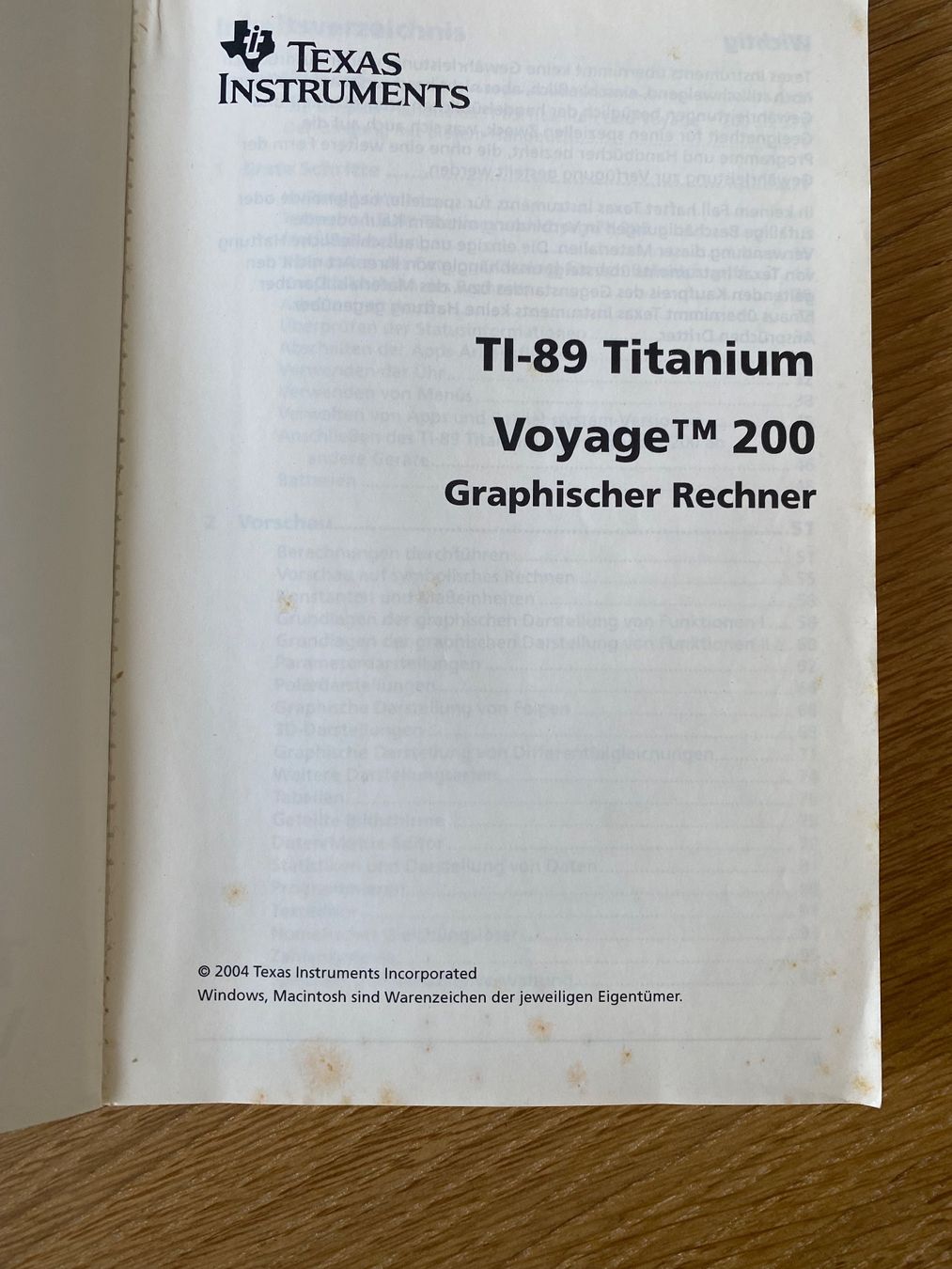 Texas Instruments Calculatrices: Texas Instruments TI-89 Titanium Voyage 200 – D'occasion à Bern par dantheb 3