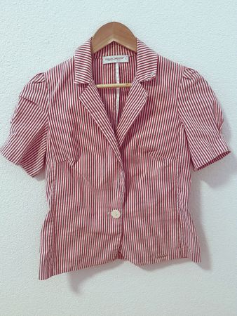 Blazer rayé Rinascimento Made in Italy Coton