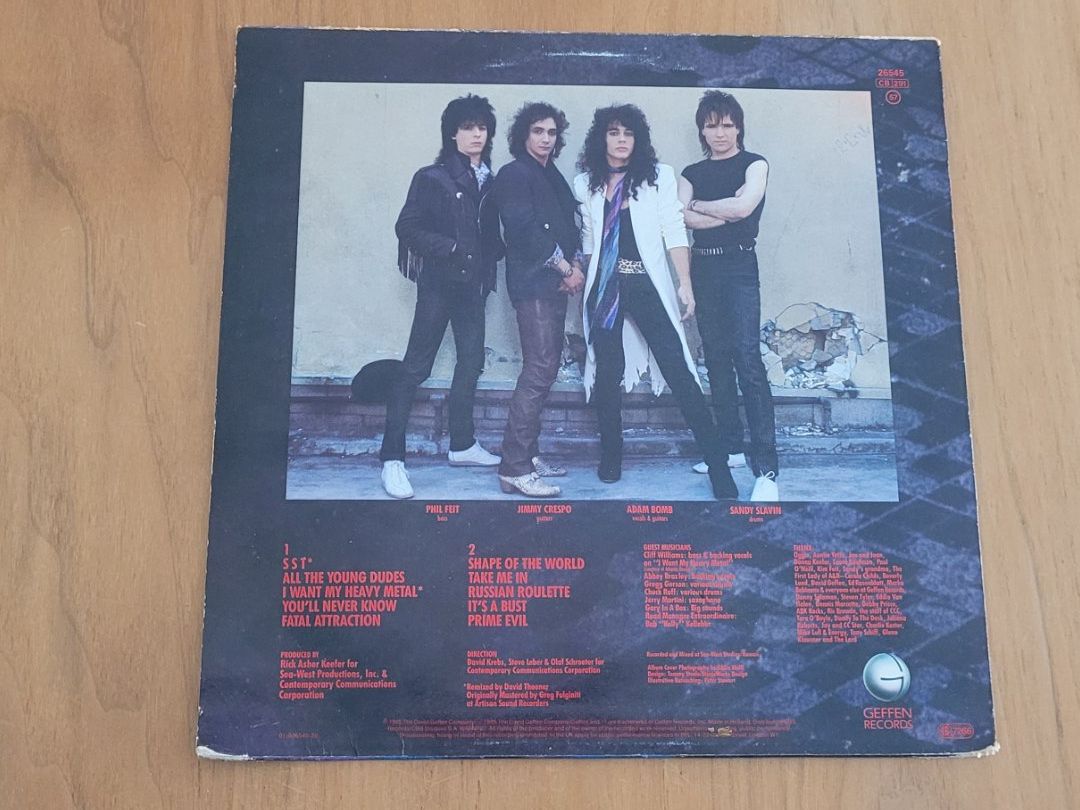 Dischi in vinile: LP  Adam Bomb – Usato da Martigny venduto da MZ-67 1