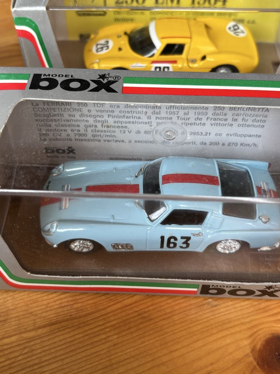 Ferrari Modellautos: Model Box Ferrari 250 LM 1964 Scale 1:43 Blue – Neu und originalverpackt aus Rüschlikon von ArnaudEichenberger 2