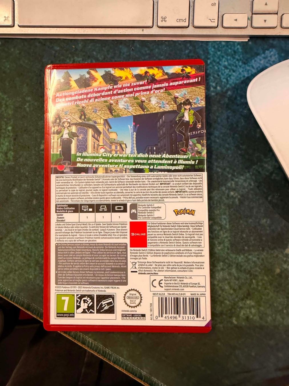 Pokémon Giochi: Pokémon Legenden ZA Nintendo Switch 2 – Usato da Giubiasco venduto da Ticinerd 2