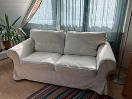 Sofa, superbequem, Zweier, Bezug Baumwolle, waschbar