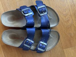 Sandalen  Pantoletten blau Superfit Grösse 35  zum austrage