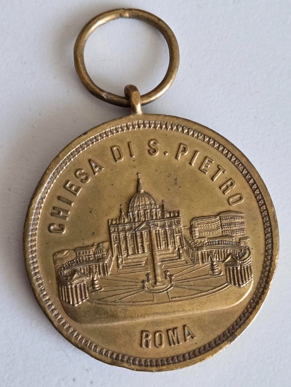 Medaglie: Medaillon Pius IX. Roma St. Peter Kirche – Usato da Luzern venduto da Kartenansicht 1