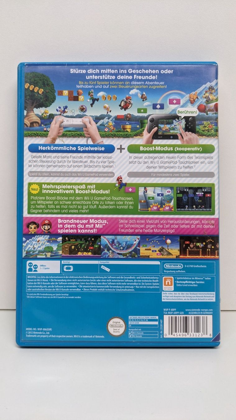 Nintendo Spiele: Super Mario Bros U - Nintendo Wii U – Gebraucht aus Menziken von mame18 2