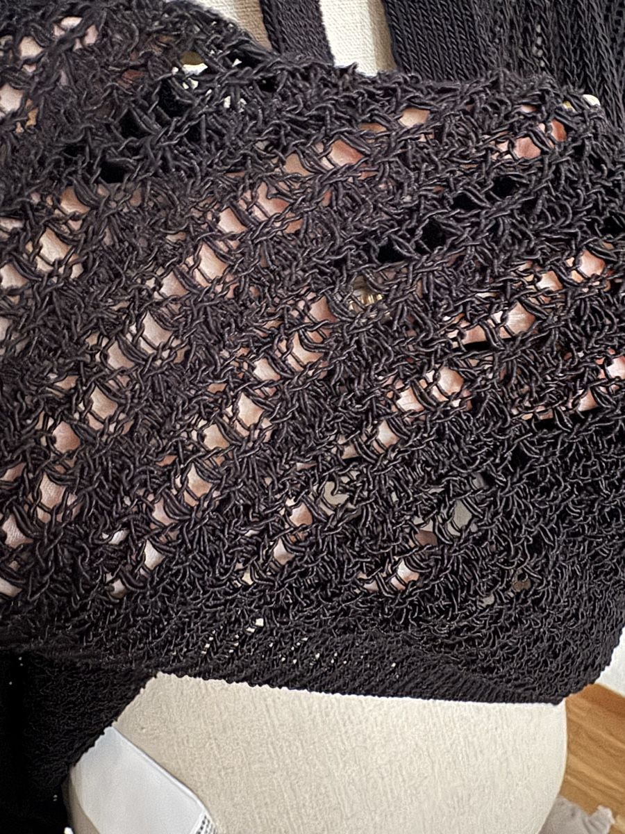 Max Mara Maglioni & Felpe: Superbe Pull Max Mara noir en coton et polyamide, taille M – Nuovo (secondo la descrizione) da Morges venduto da sandy069 5