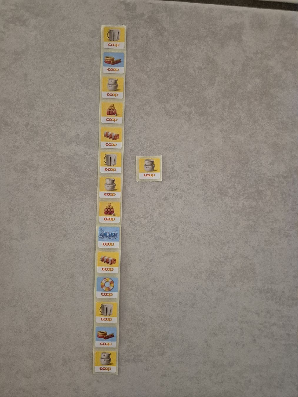 Coop Raccolte di bollini & punti: splash kleber 15 stück – Nuovo e nell'imballaggio originale da Studen Be venduto da SIGISPIEL