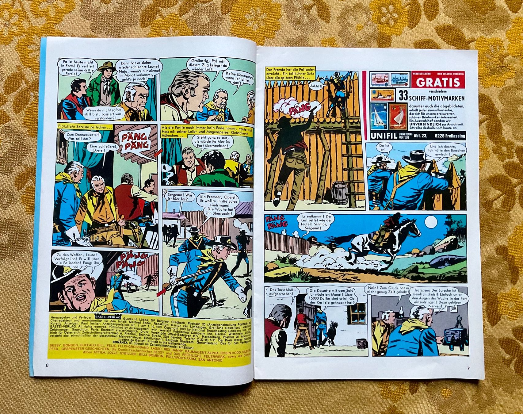 Fumetti: Bonanza Heft Nr 33 von 1973 – Difettoso da Endingen venduto da nathan05 2