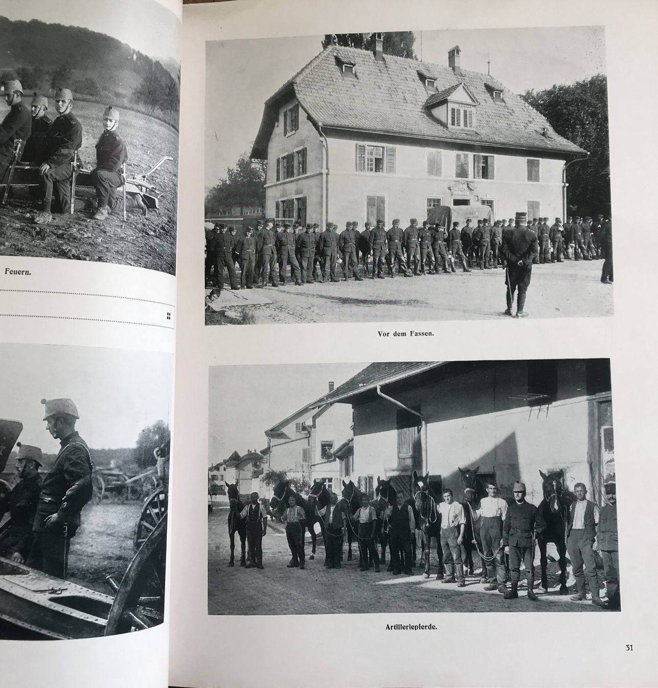 Schweizer Armee Armi bianche: DIE SCHWEIZERISCHE GRENZBESETZUNG 1914 – Usato da Ostermundigen venduto da Heavenmaus75 5