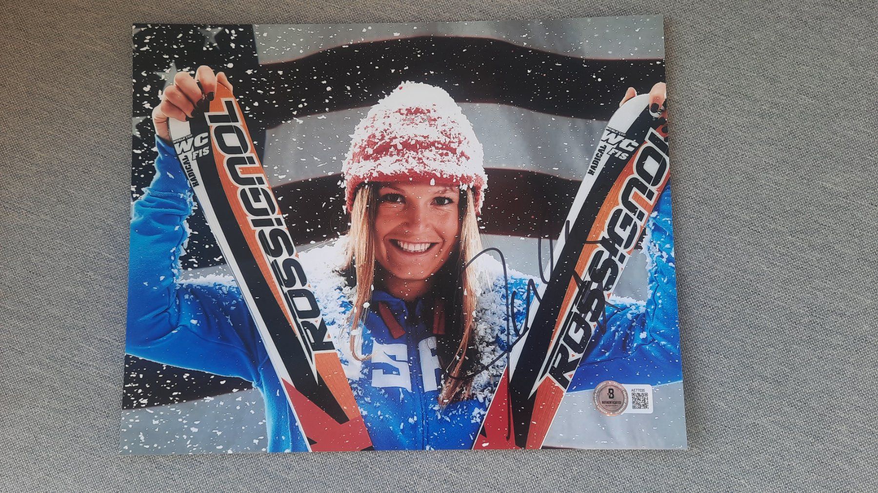 Autografi: Autogramm Julia Mancuso – Usato da Schmerikon venduto da Olympia04