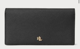 Lauren Ralph Lauren CROSSHATCH SLIM, Geldbörse, schwarz