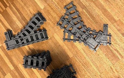 Lego Kit di costruzioni: Lot rails de train lego – Usato da Cousset venduto da xgi_c7z6 2