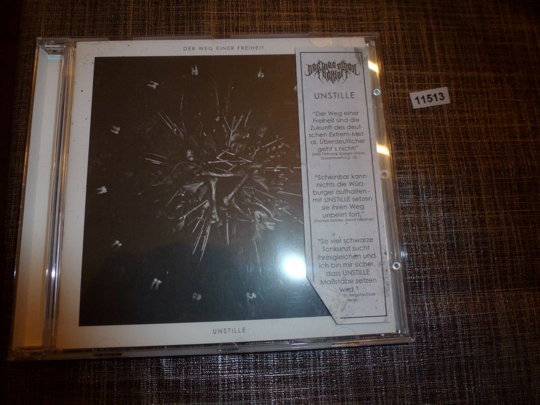 CD: Der Weg Einer Freiheit – Unstille CD – Usato da Olten venduto da Disc-Ausverkauf