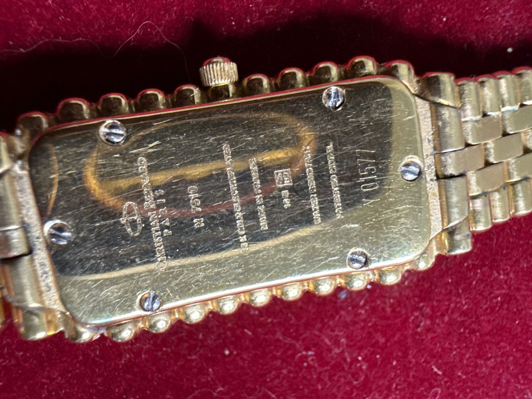 Orologi: Christian Bernard Paris Tank 15 mm – Usato da Pfeffingen venduto da Allhandelklgwatches 3