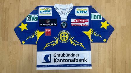 HCD Hockey Club Davos Trikot signiert