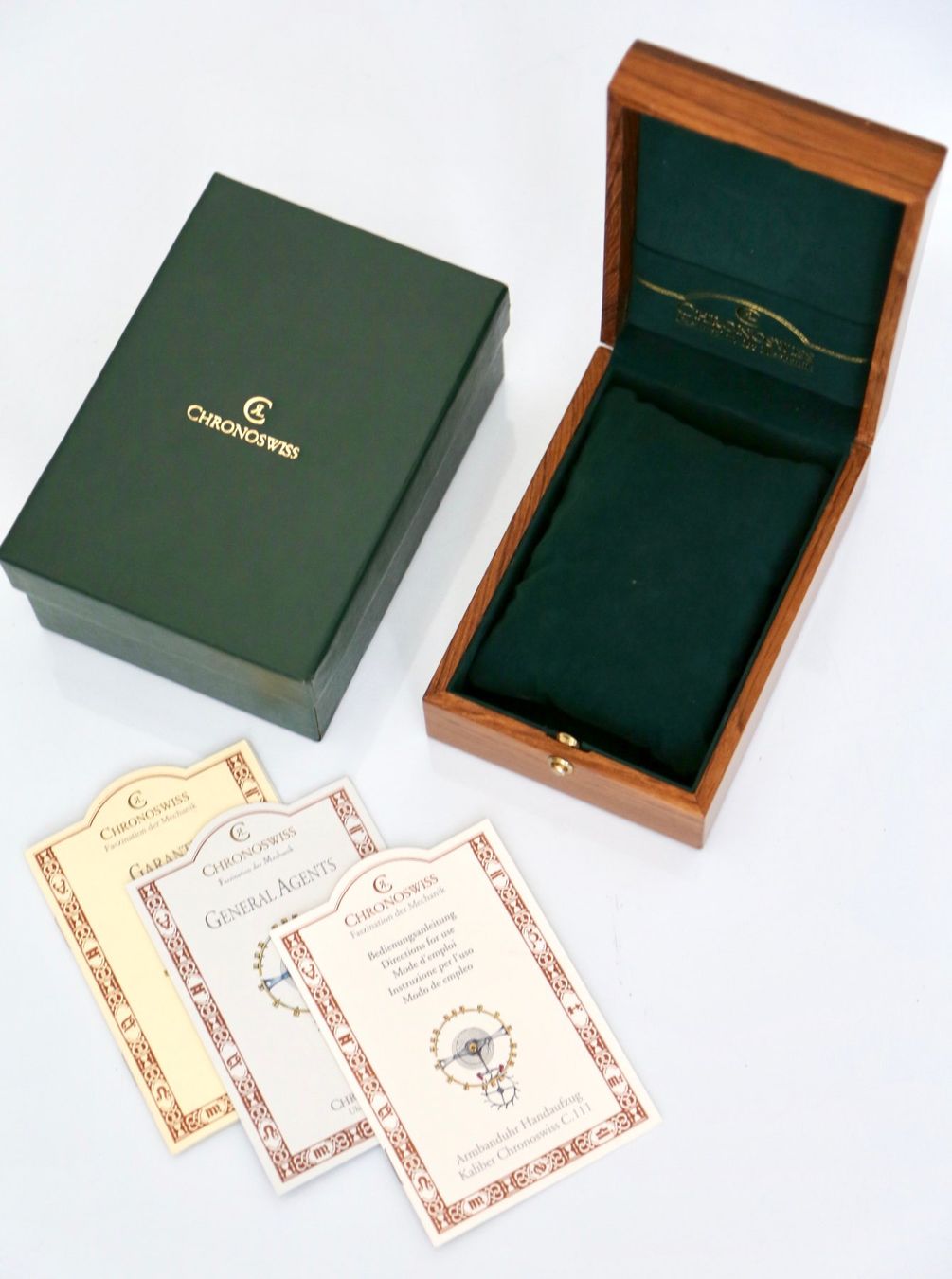 Chronoswiss Montres: Chronoswiss Box – D'occasion à Reinach BL par Han-Numismatik 2
