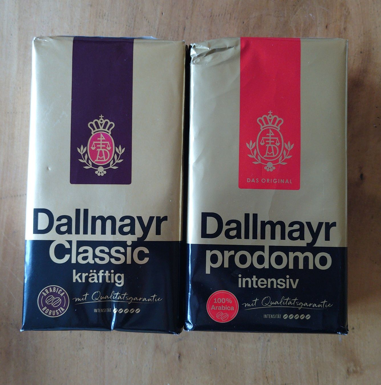 Cibi & Specialità: 2 x 500gr Dallmayr Kaffee – Nuovo e nell'imballaggio originale da Allschwil venduto da Swisstoybox