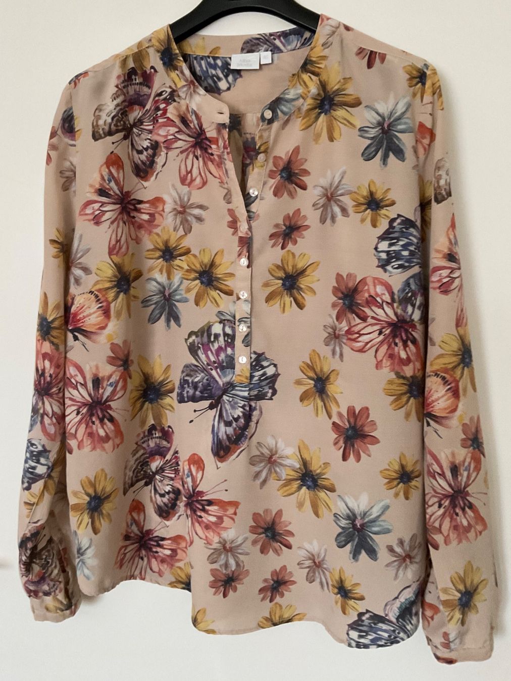 Alba Moda Camicette: ALBA MODA Seiden Bluse Tunika Gr 46, eher 44 – Usato da Urdorf venduto da alda02 1