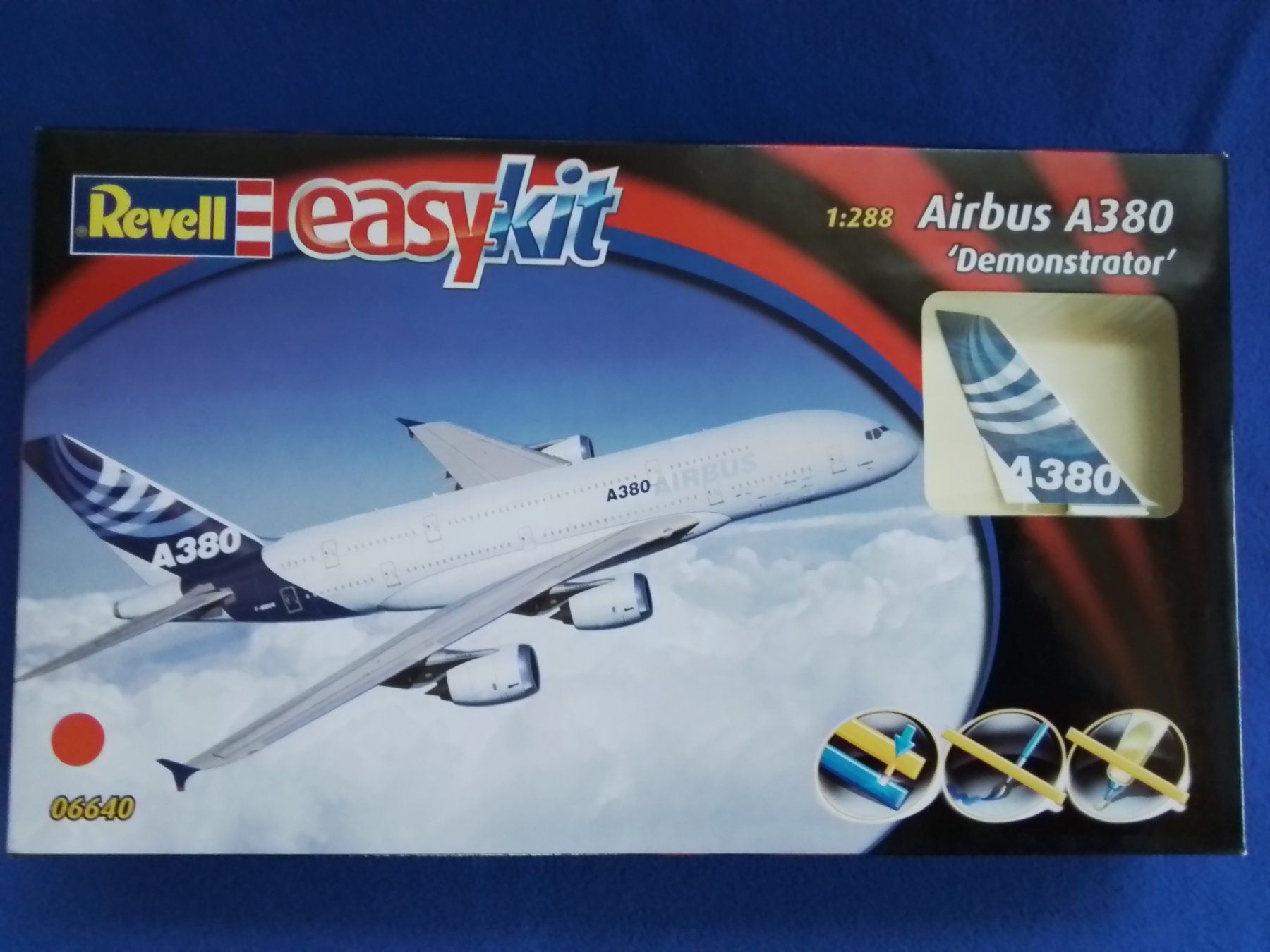 Revell 06640 easykit Airbus A380 Flugzeug Bausatz 1:288 Neu (Neu und ...