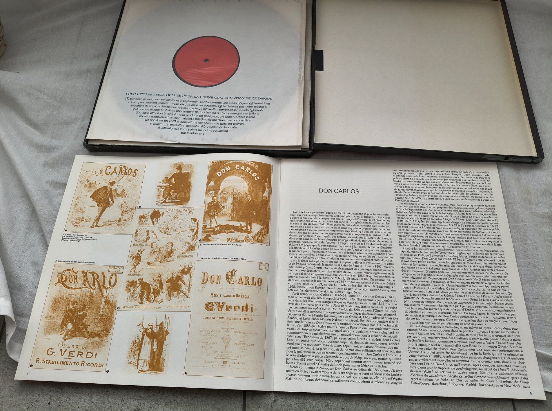 Dischi in vinile: Plattensammlung "VERDI - DON CARLOS" – Usato da Binningen venduto da mar_2jlr 3