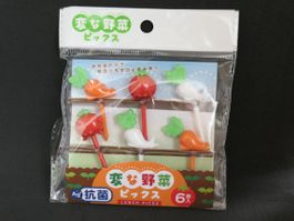 Bento Obento Dekoration Pick - Süsses Gemüse