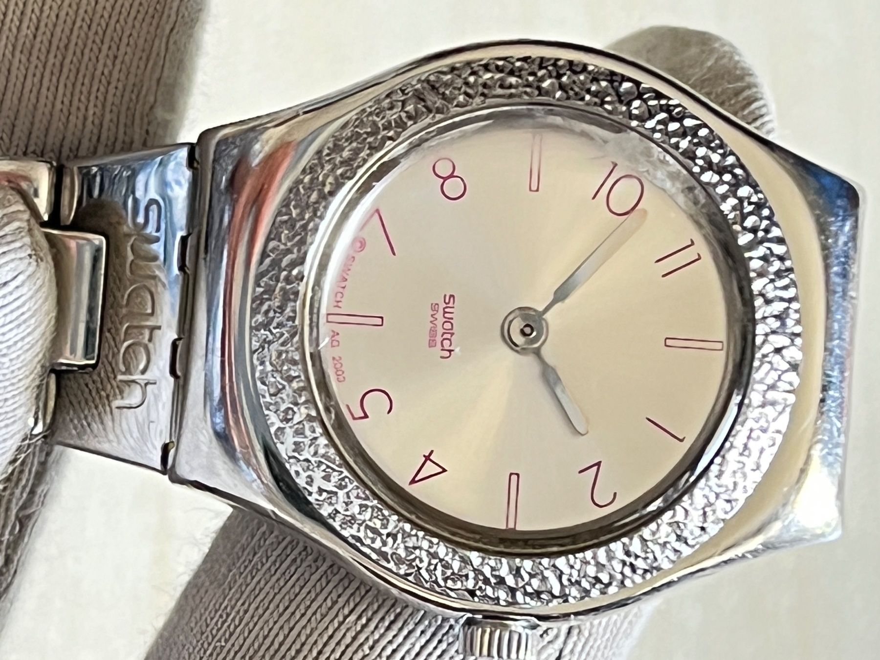 Swatch Orologi: Schicke Swatch Damenuhr – Usato da Grenchen venduto da chththl 6