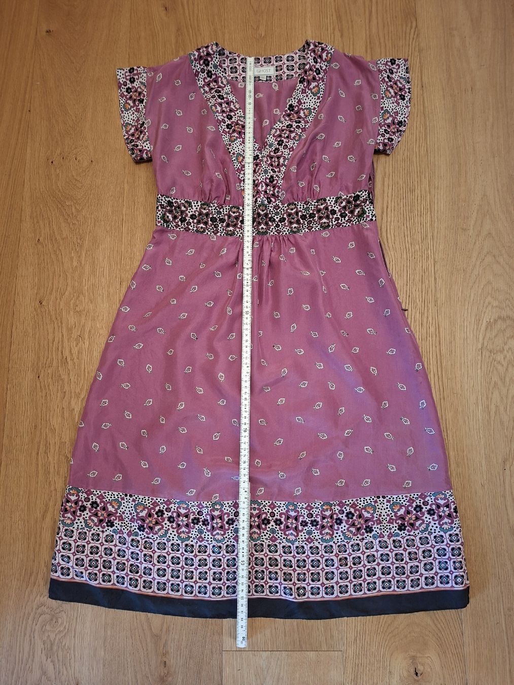 Ghost Robes: Robe GHOST 100% Soie T38 Neuve – Neuf (Voir description) à Conches par carolinec02 3