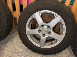 195/65 R15 5x112 4 Stück mit Winterpneu 0782560320