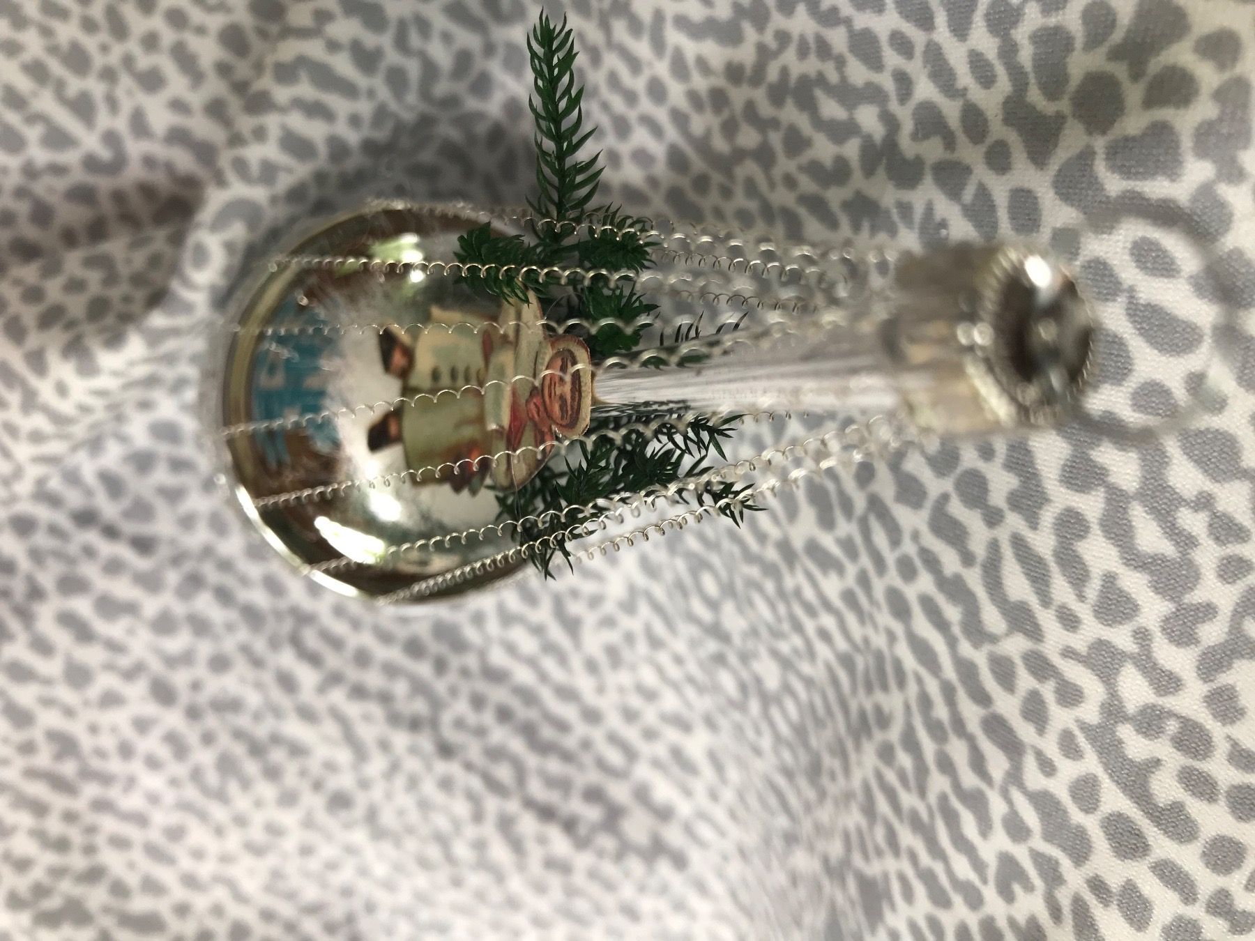 Tutte le decorazioni: Nostalgischer  Christbaumschmuck Silber mit Oblaten – Nuovo e nell'imballaggio originale da Alpnach Dorf venduto da marvo 4