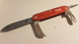 Electrician Brutsch OldCross Rot Victorinox Messer Alox