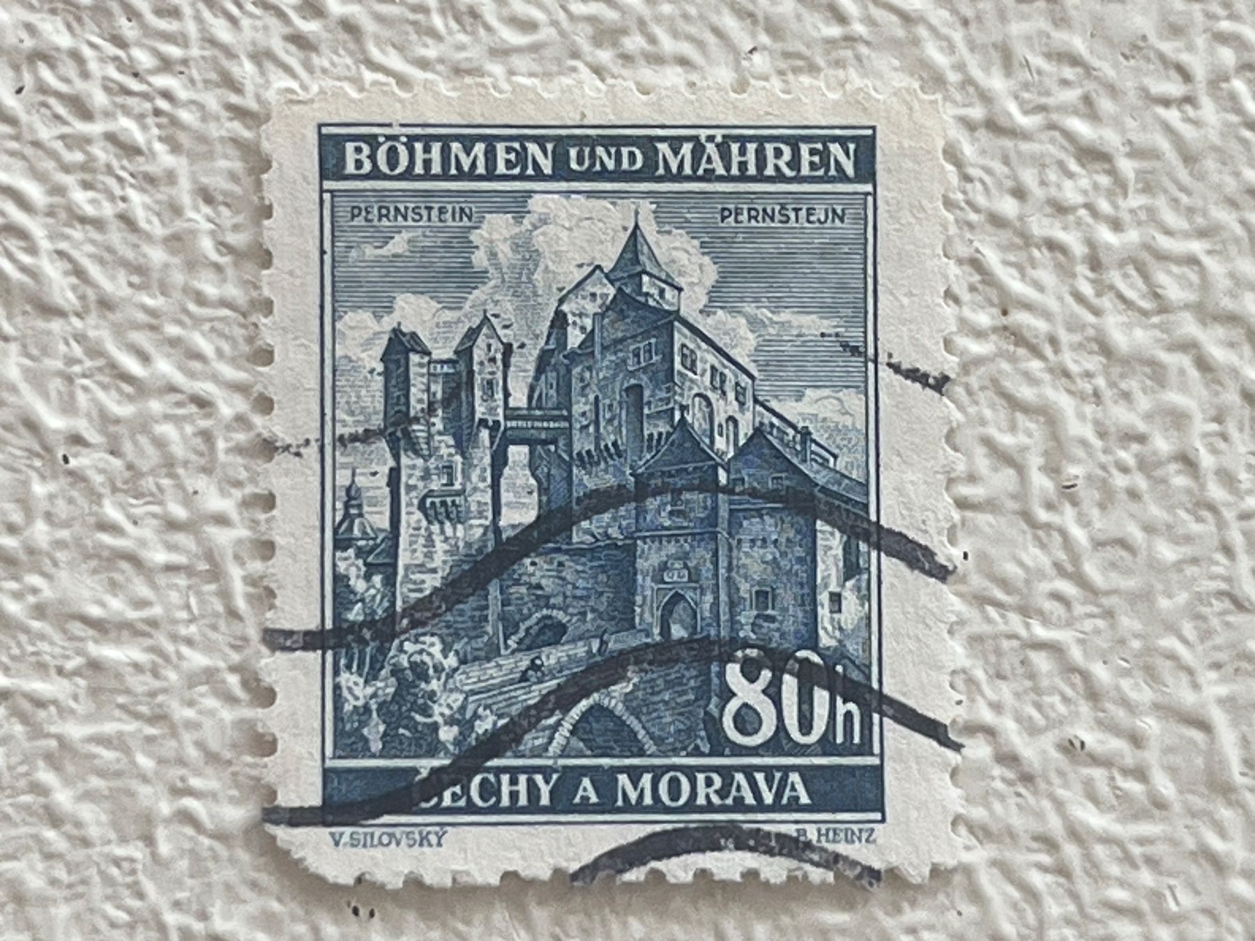 Tutti i francobolli: Böhmen und Mähre Briefmarke – Usato da Chiasso venduto da AzenYa